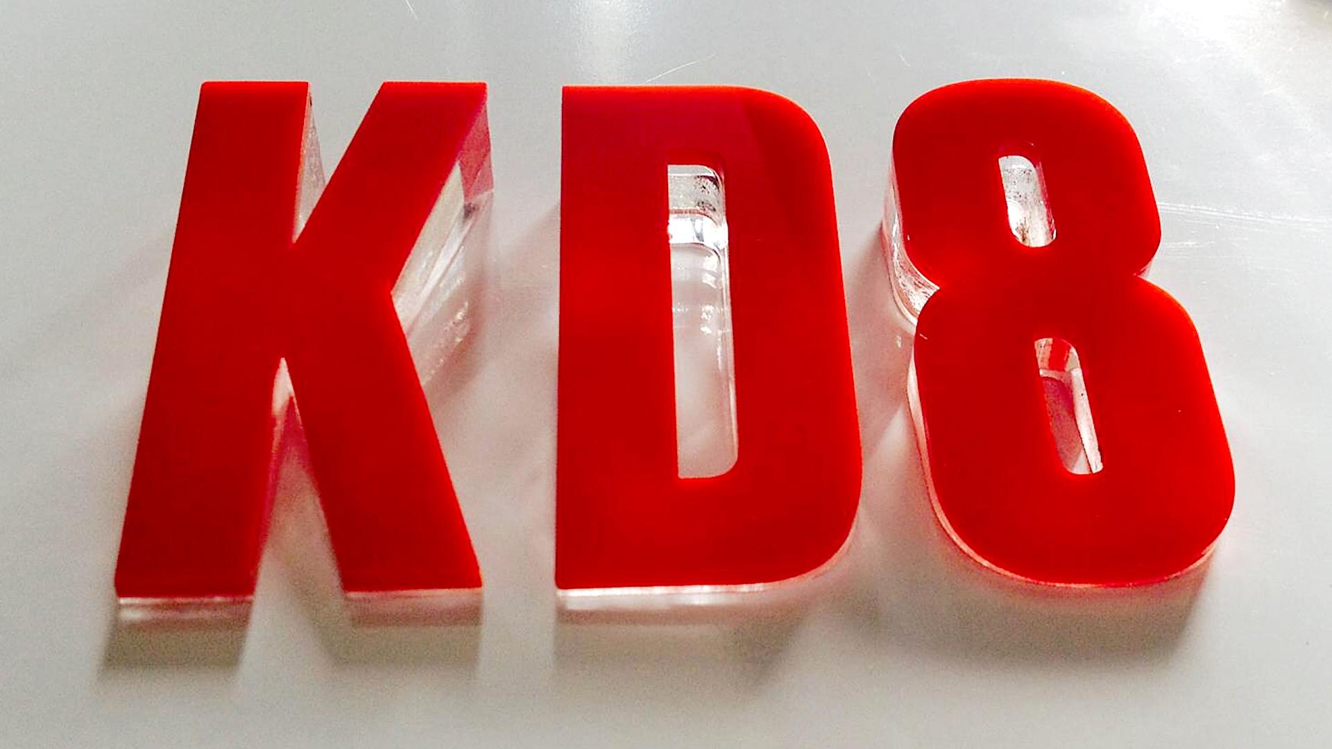 3D slova